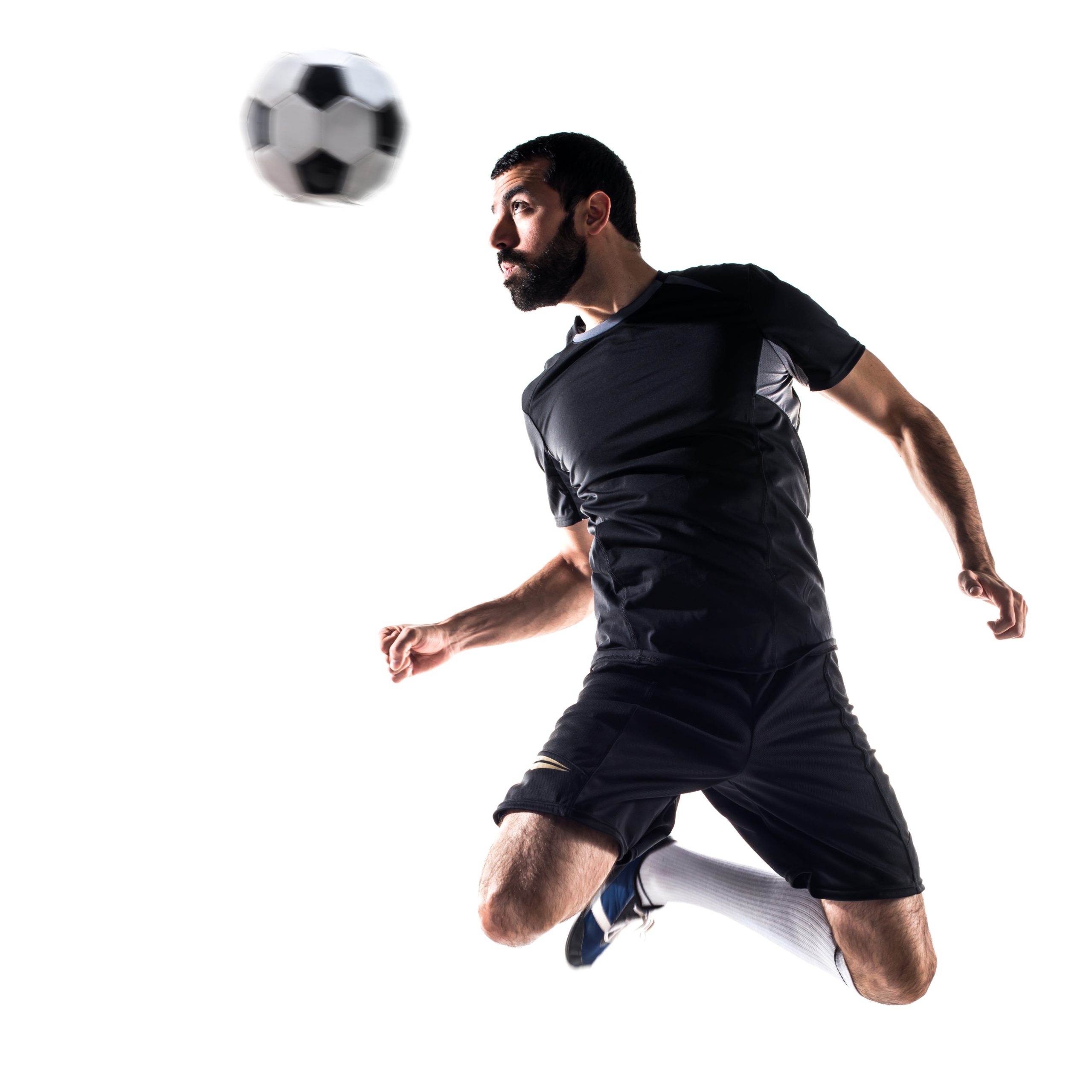 Man Playing Football Man Playing Football